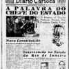 A palavra do chefe do Estado: a memorável oração proferida, hontem, pelo Presidente Getúlio Vargas!