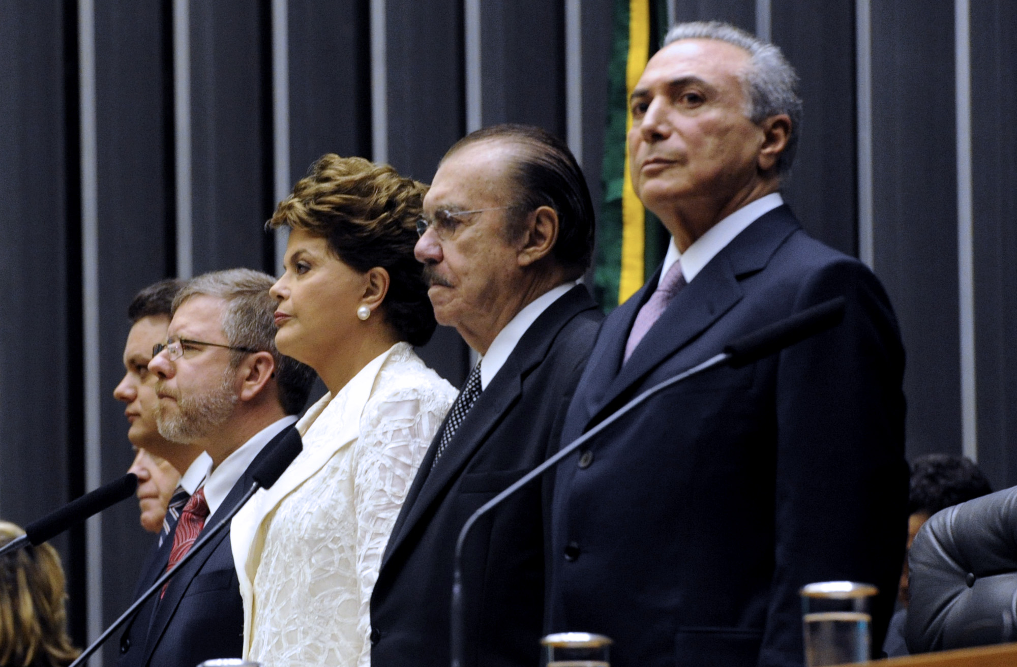 Presidenta Dilma Rousseff em solenidade de posse na Presidência da República